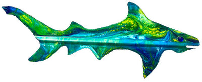 Sharks - 10th Avenue West Studios | One-Of-A-Kind Handmade Torch-Cut Metal Art