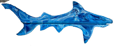 Sharks - 10th Avenue West Studios | One-Of-A-Kind Handmade Torch-Cut Metal Art