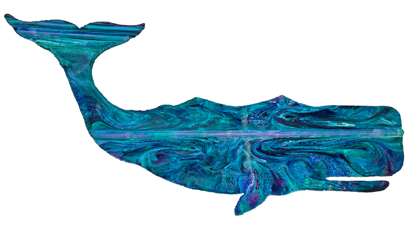 Whales - 10th Avenue West Studios | One-Of-A-Kind Handmade Torch-Cut Metal Art